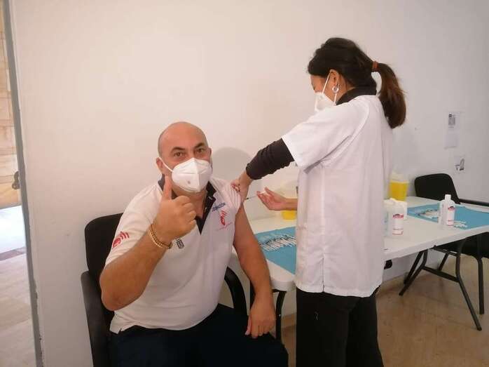 Imagen de archivo de vacunación contra la covid/TA.